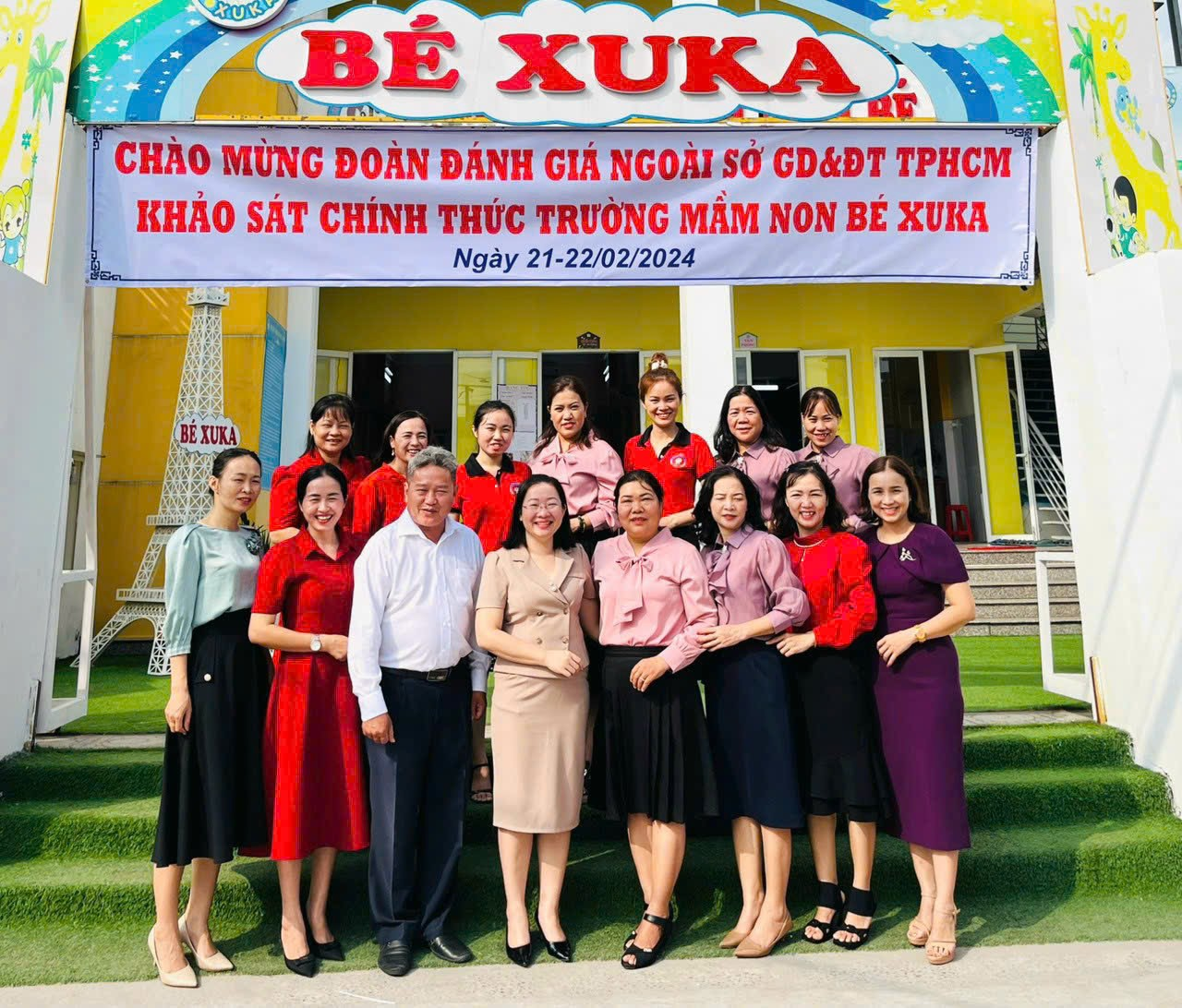 Đội ngũ giáo viên Trường Mầm non Bé Xuka